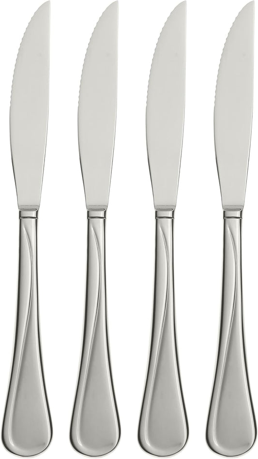 Oneida Flight Steak Knives, Set of 4, Silver