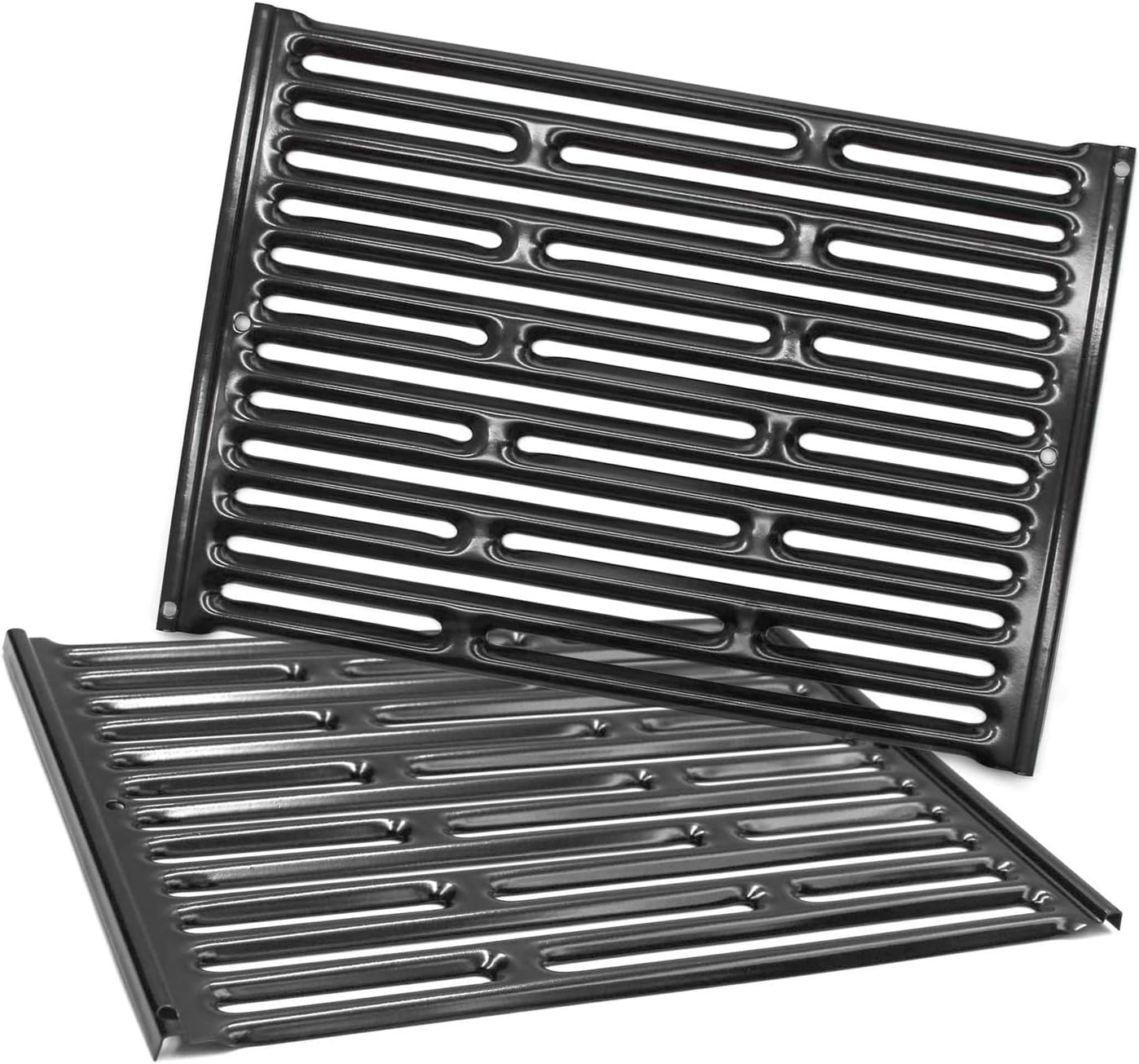 PG521 (2-Pack) 15" Porcelain Steel Cooking Grid Grates for Weber Genesis Silver A, Spirit E200,Spirit 500,Spirit 210 (2007-2012) Gas Grills, 7521 65905 7522 7523 65904