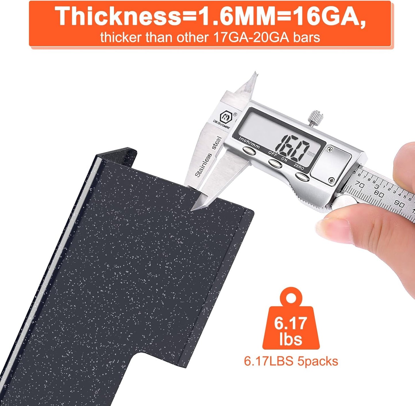 15.3" Flavorizer Bars & 17.5" Grill Grates for Weber Spirit Grill Parts, Spirit 300 Series (Front Control), Spirit II E/S-310 Gas Grills, Spirit Grill Replacement Parts for Weber GS4 Spirit 7638 7636