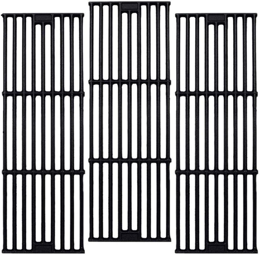 C6505A(3-Pack) 19 3/4" Cast Iron Cooking Grid Grates Replacement for Chargriller 2121, 2123, 2222, 2828, 3001, 3008, 3030, 3725, 4000, 4208, 5050, 5072, 5252, 9020