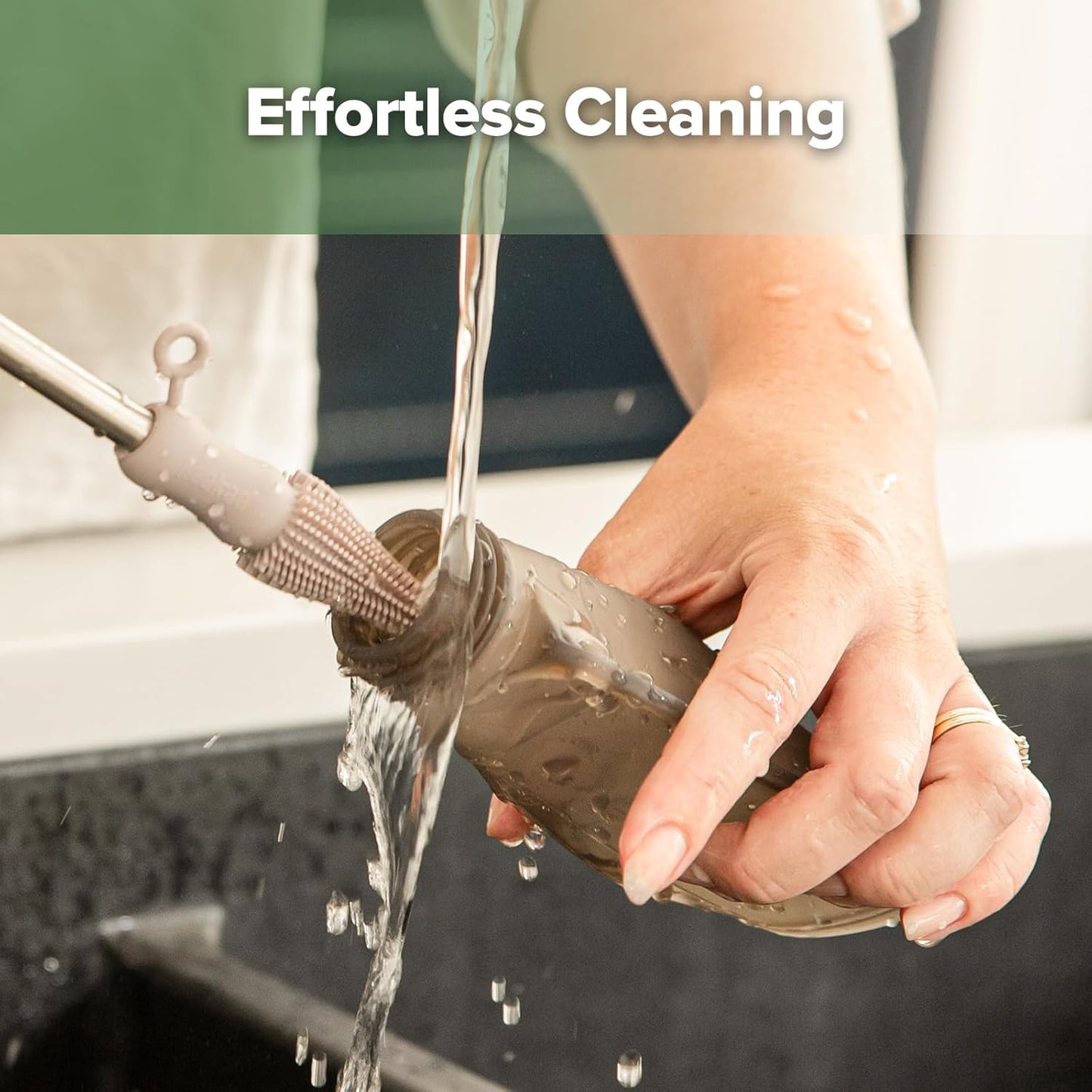 Haakaa Yummy Pouch Reusable Baby Food Pouch, Baby Food Storage Kids Squeezable Pouch, Washable Freezer - Make Homemade Organic Food for Babies/Toddlers, 4oz, 2 Pack,6m+