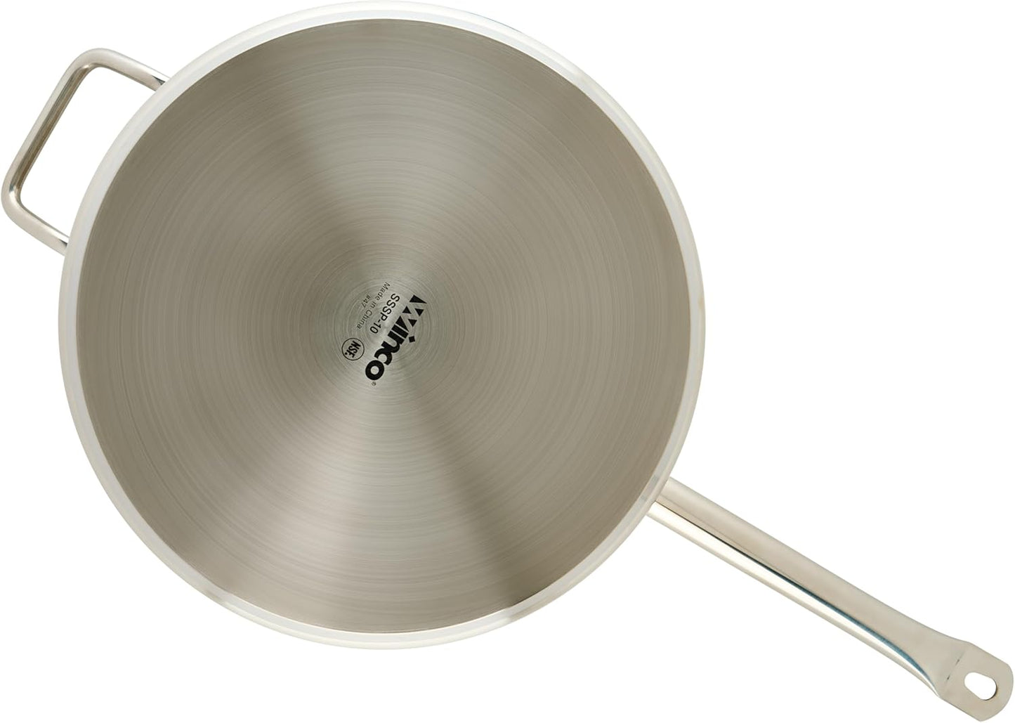 Winware Stainless Steel 10 Quart Sauce Pan with Cover