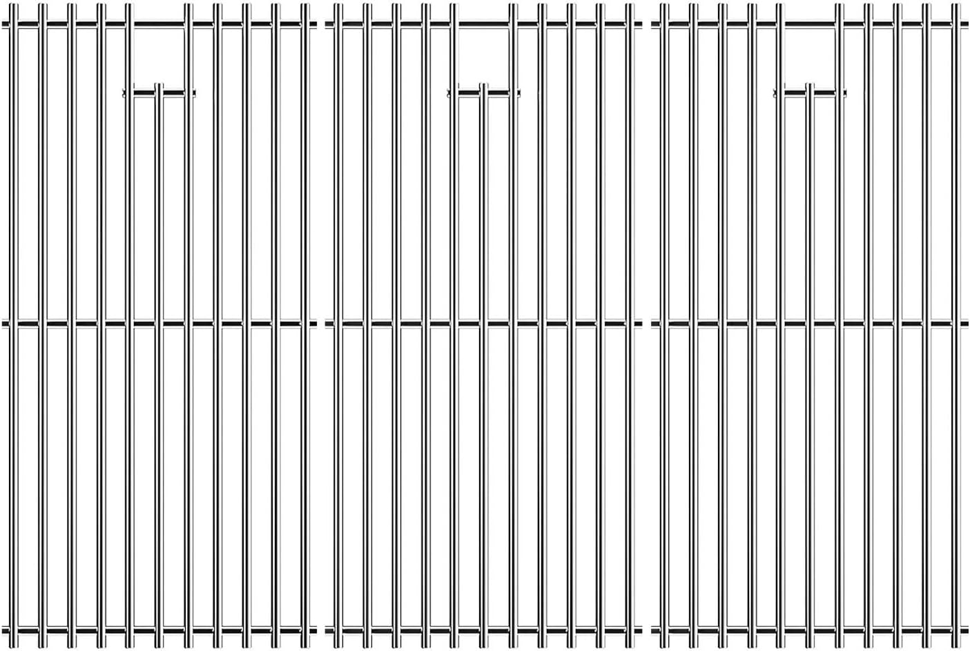 17" Stainless Steel Cooking Grates for Charbroil Commercial Infrared 3 Burner 463355220 463242516 463242515 466242615 463243016, Grill Grates for 463346017 466242616 463367016 463246018, G466-0025-W1A