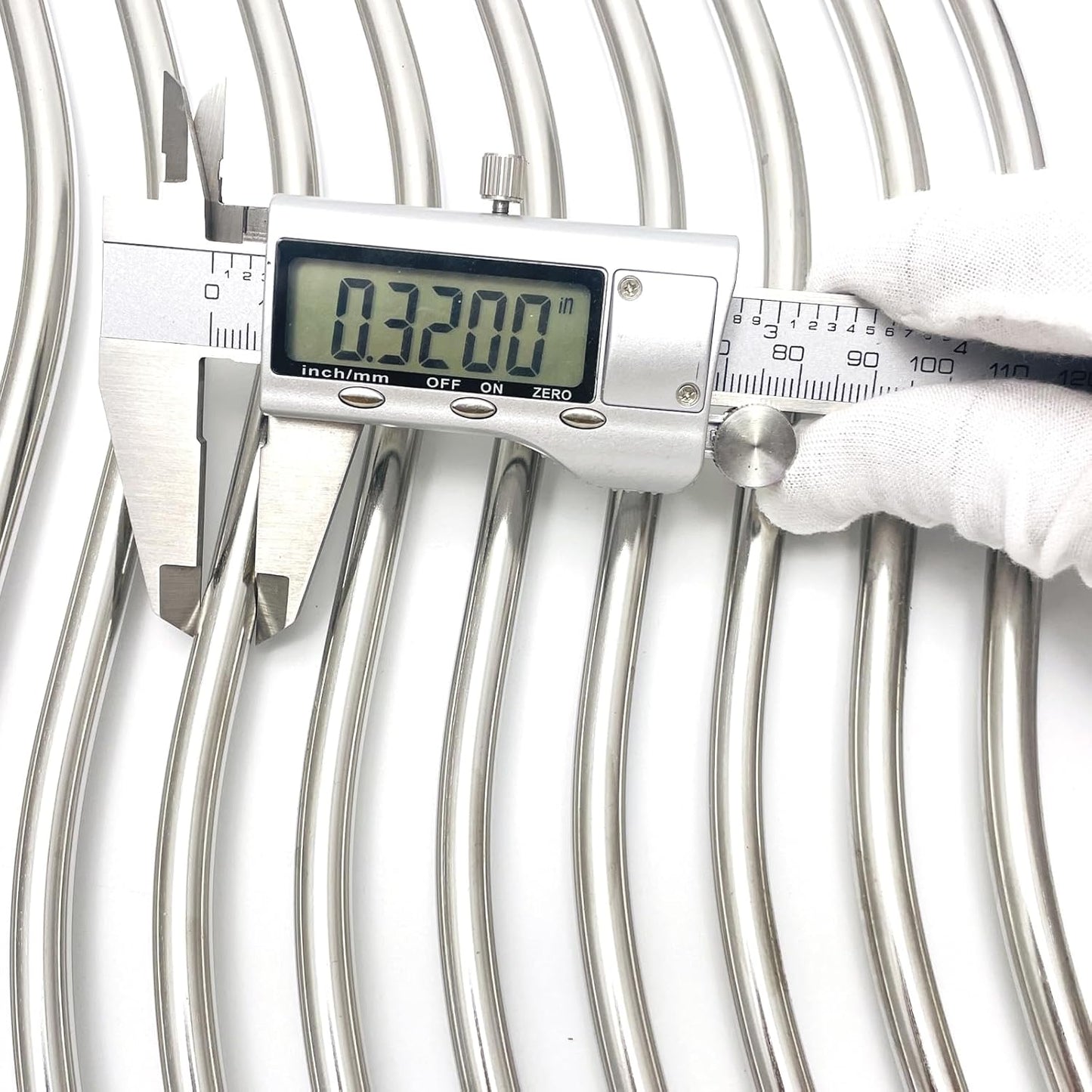 16-3/4" Stainless Steel Waved Cooking Grates Replacement for Napoleon Triumph 410 Grid Gas Grill 3pack S87003