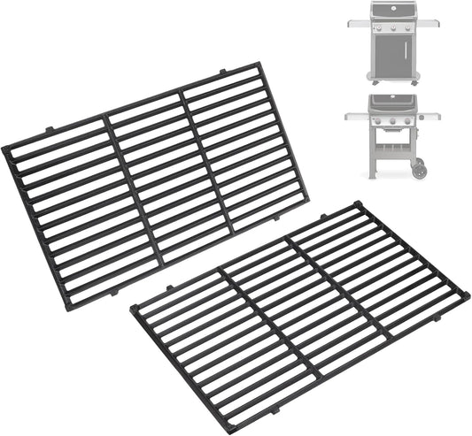 7638 17.5" Grill Grates Replacement for Weber Spirit II 300 Series, for Weber Spirit 300 Grill Grates, Genesis Silver/Gold/Platinum B/C, Genesis 1000-5000 for Weber Grill Grates