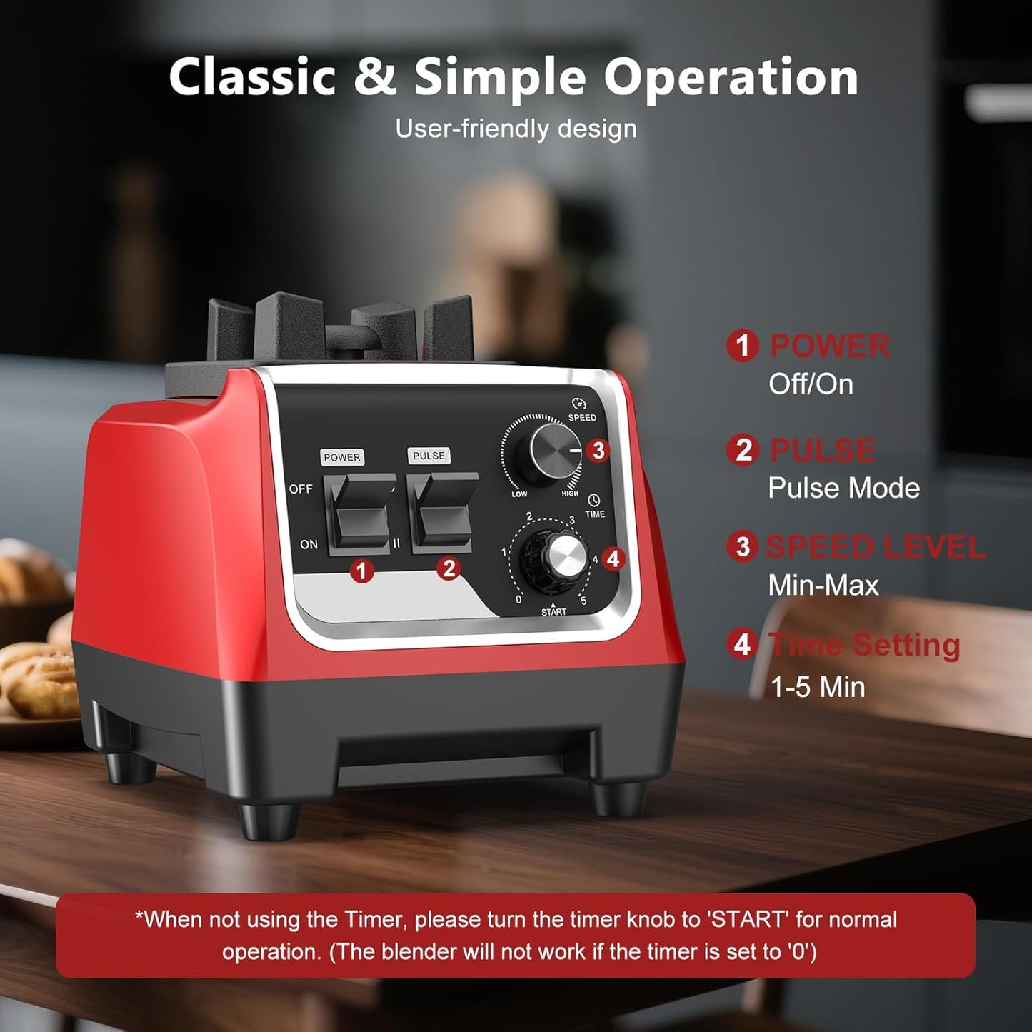 Blender for Smoothies with 1800 Watt Motor Powerful Countertop Blenders for Kitchen 70OZ Large Capacity Smoothie Blender and Grinder Combo for Ice Crush Frozen Drinks Puree