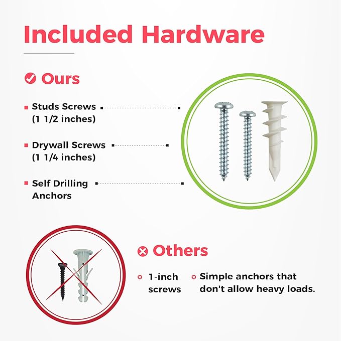 Garage Wall Organizer | 64" Heavy-Duty Tool Storage Rack | Adjustable Double-Layer Hooks | 400 lbs Capacity | Carbon Steel Wall Mount Holder for Shovels, Rakes, Ladders & Power Tools