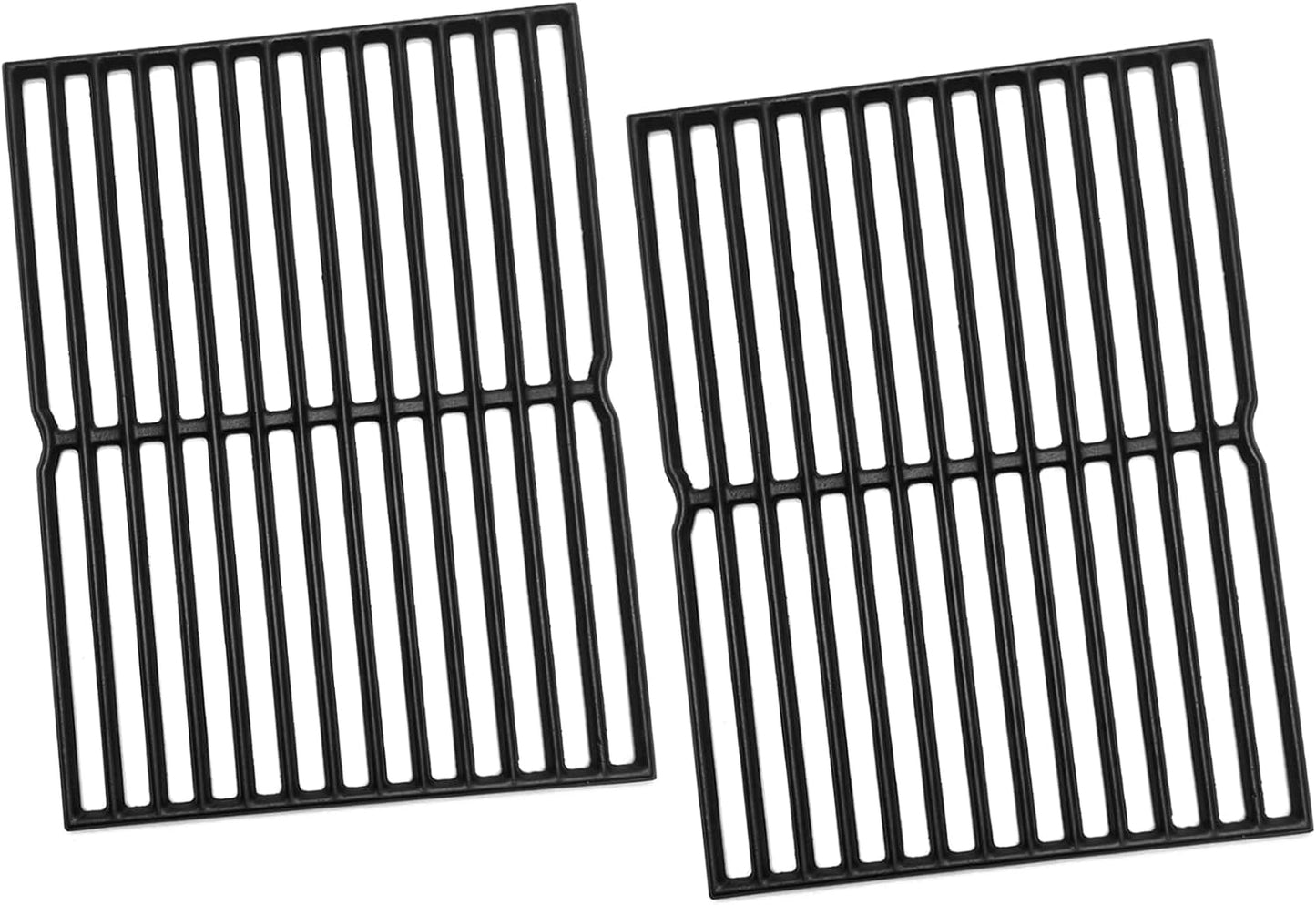15" Cast Iron Grid grates Replacement Parts for Weber Spirit E200 S-200 Spirit E-210 Spirit S-210 Spirit 500, Genesis Silver A Gas Grills 7522 7521 7523 65904 65905