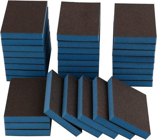 32 Packs Sanding Sponge, Wet and Dry Sanding Blocks