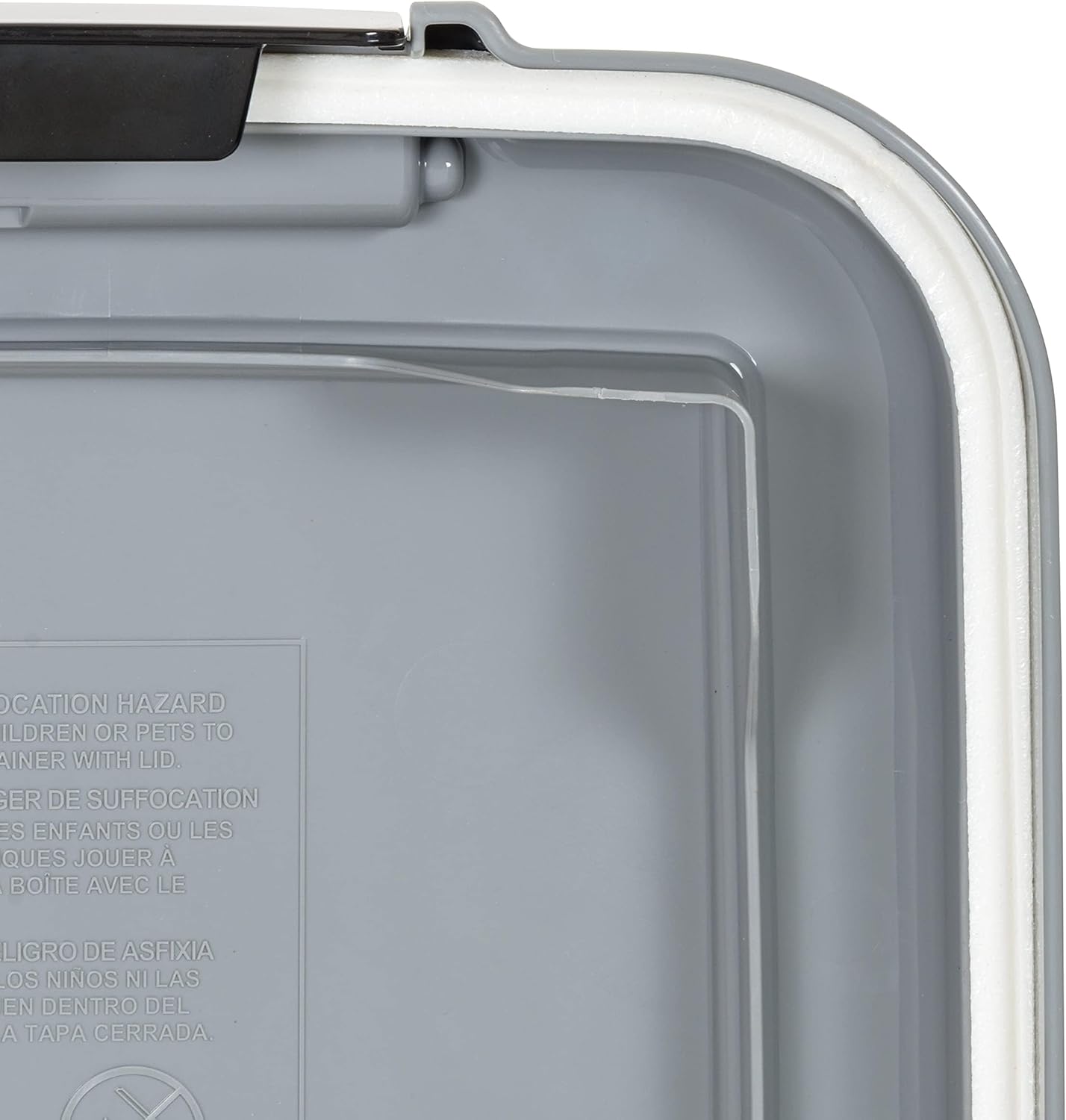 Amazon Basics 3-Piece Airtight Dog Food Storage Container Combo with Scoop, 33 QT + 12 QT