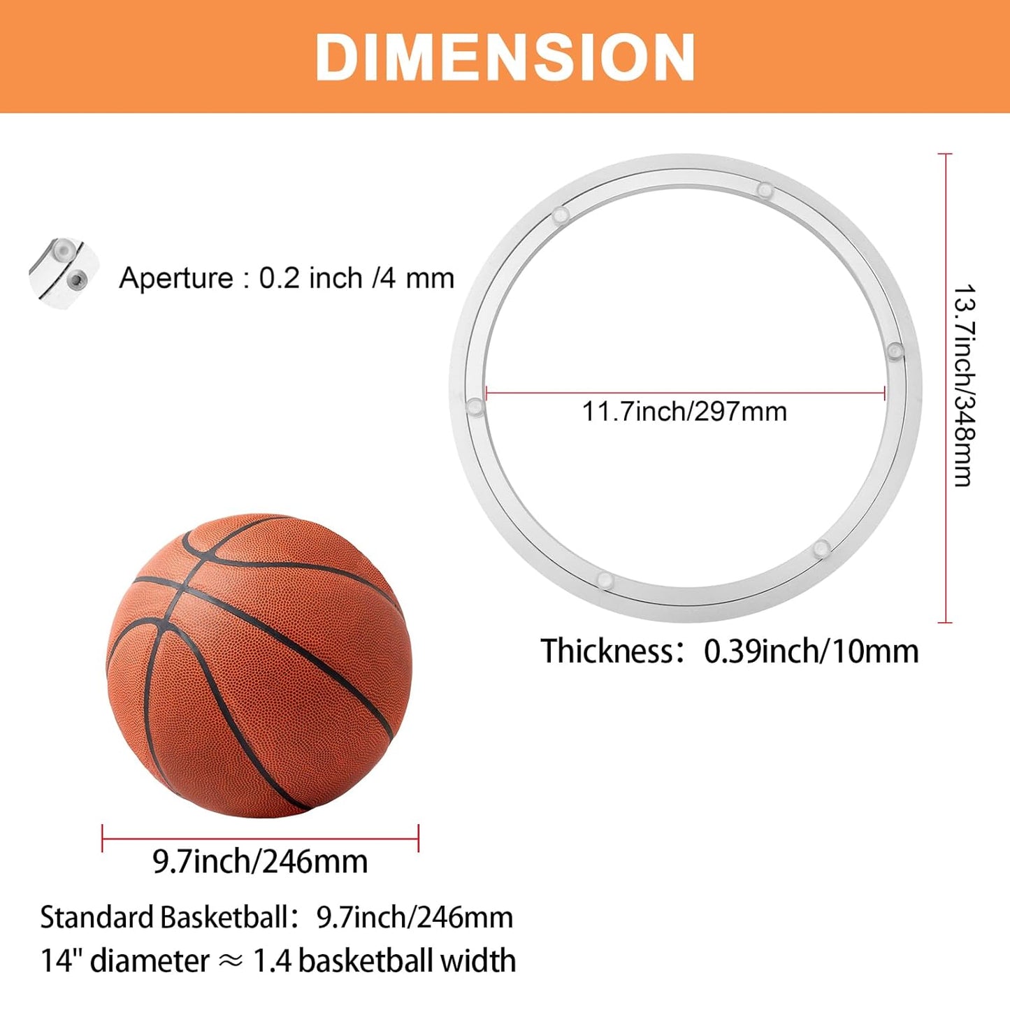 TamBee 14 Inch Lazy Susan Hardware Aluminum Bearing Metal Rotating Turntable Bearing Swivel Plate Hardware Lazy Susan Bearing Lazy Susan Parts Lazy Susan Mechanism Lazy Susan Kit Lazy Susan Base Only