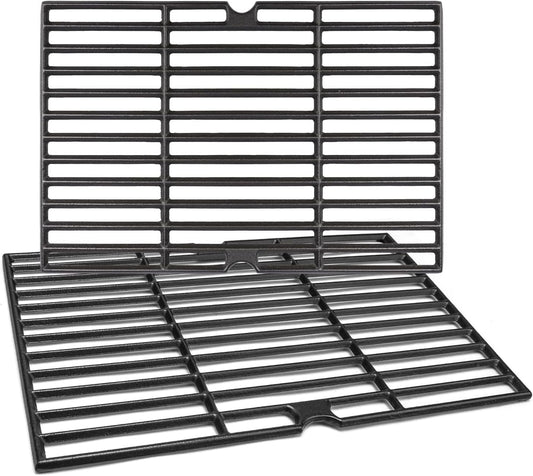 Uniflasy DG1-70-01-634-R Cooking Grid Grates for Dyna-Glo DGF350CSP DGF350CSP-D 2-Burner Open Cart Propane Cast Iron Gas Grill Grate DGF350SNP DGF350SNP-D 101-03011,Grill Grate for Blue Rhino GBC1932L