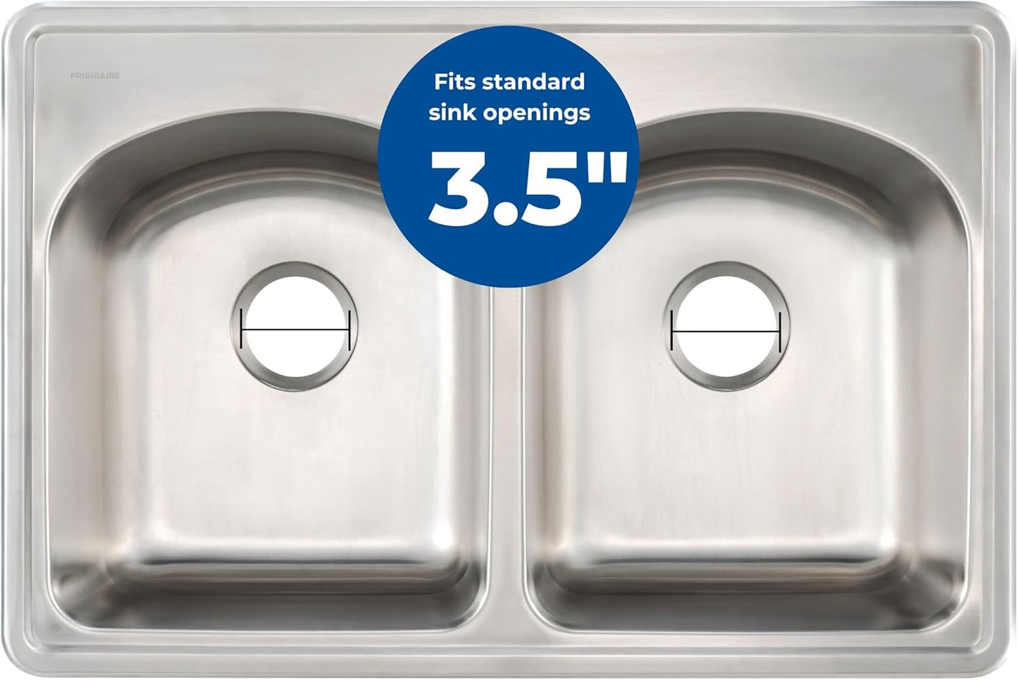 Mr. Scrappy 3.5" Sink Drain Assembly with Twist Lock Basket Strainer, Solid Brass, Polished Chrome