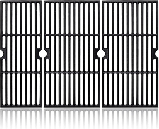 Adviace Grill Grates for Charbroil Performance 463347017, 463335517, 463342119, 463347518, 463347519, Cast Iron Grates Replacement Parts for Char-Broil G470-0002-W1, G470-0003-W1