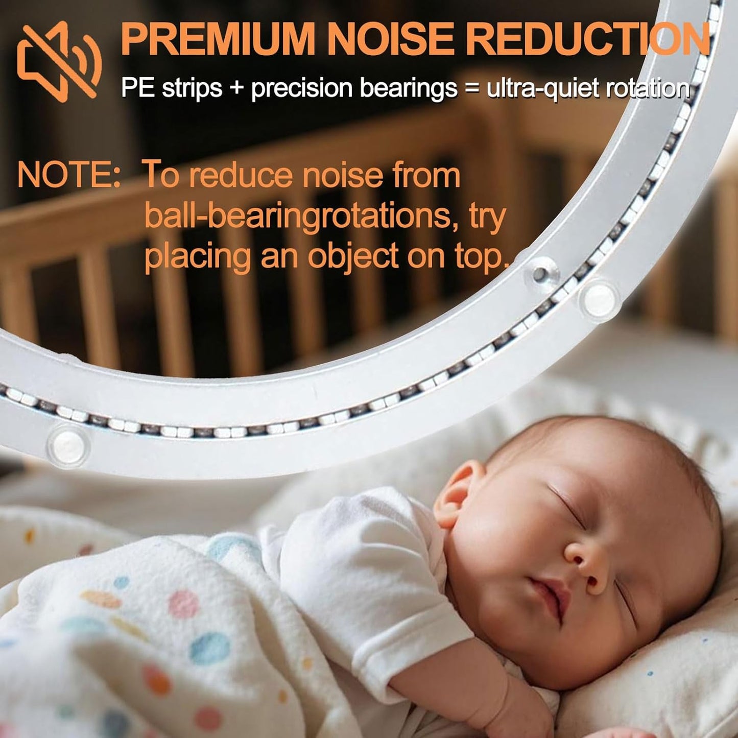 TamBee 12 Inch Mute Lazy Susan Bearing Base - 300lb Capacity Aluminum Heavy Duty Lazy Susan Turntable Mechanism Kit for Smooth Rotation, Universal Hardware for DIY Furniture, Table (Base Only)