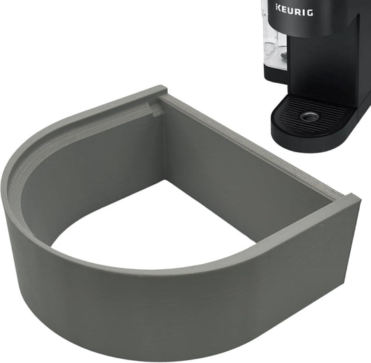 Drip Tray Mug/Cup Riser Made for the Keurig to Reduce Splashes - Riser Only (Gray, K-Supreme 1.7 Inches Tall)