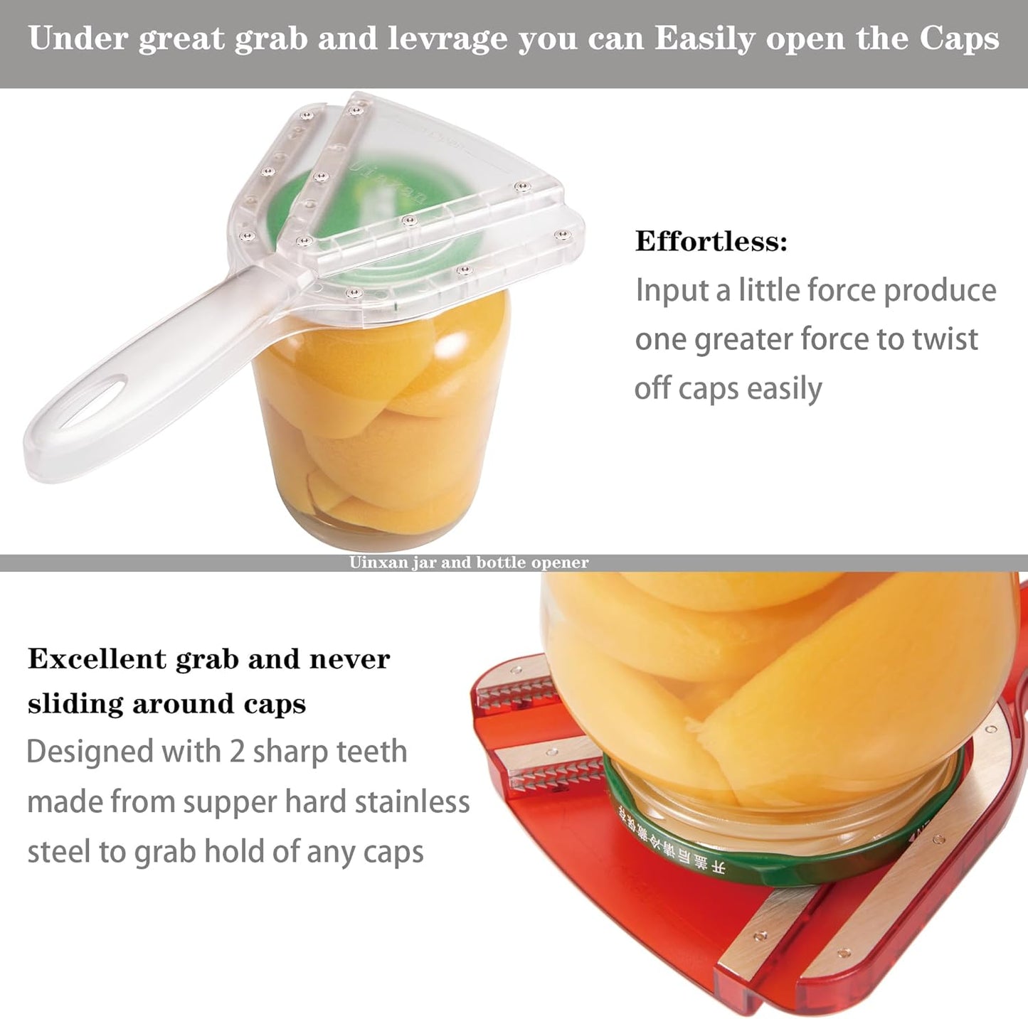 Jar Opener for Weak Hand & Seniors with Arthritis,Easy Twist Off Bottle Caps,Patent | Unique Kitchen Gadgets, Christmas Gifts for Elderly/Women/Men (Purple)