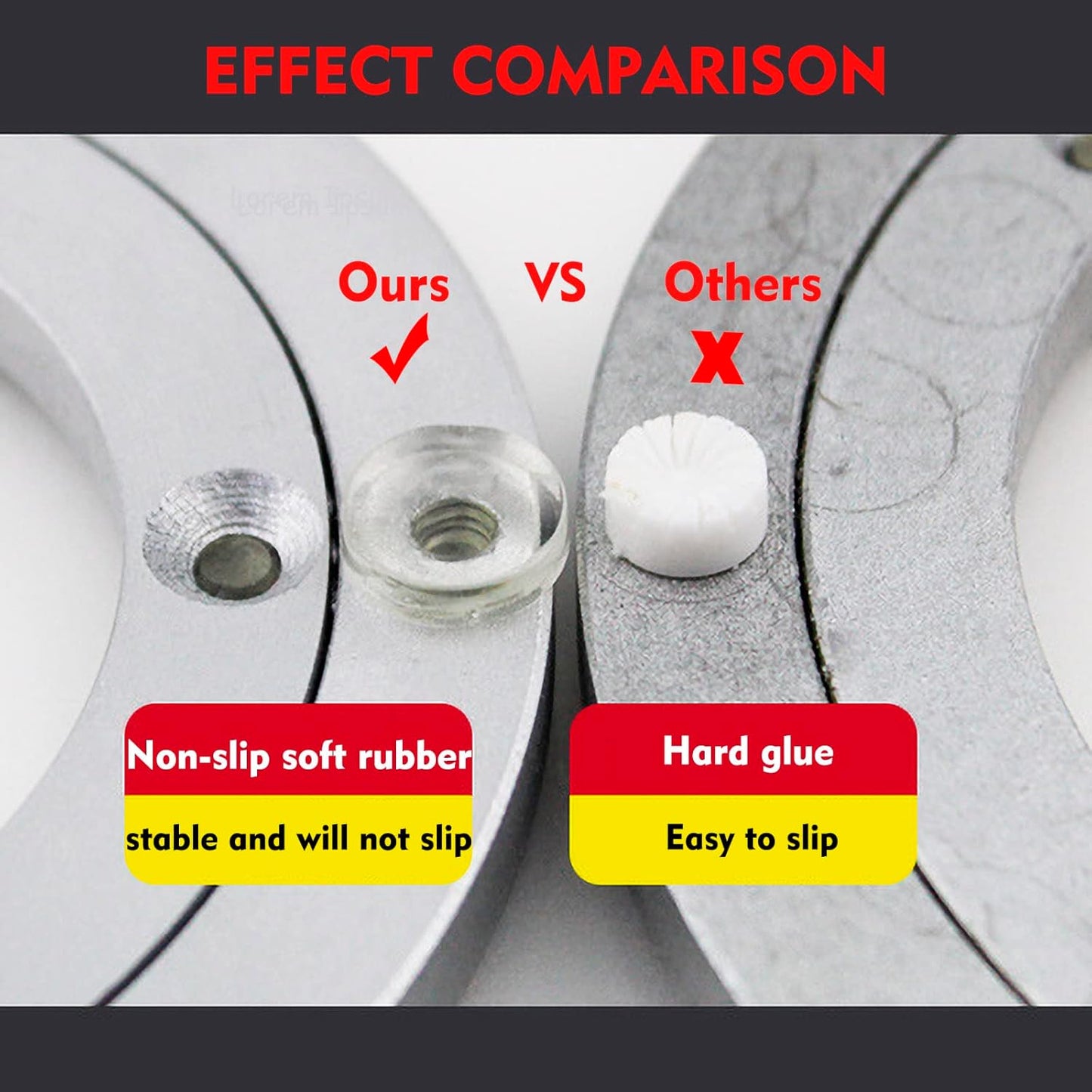 Aluminium Alloy Turntable Bearing, Heavy Duty Swivel Turntable Lazy Susan Rotating Bearing Turntable Round Dining Table Smooth Swivel Plate Hardware, 8"