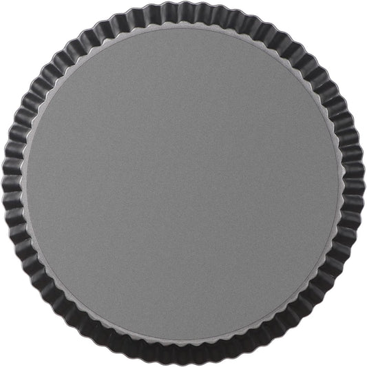 Beasea Tart Pan 9 Inch Removable Bottom, Non Stick Tart Pan with Removable Bottom Round Pie Pan for Baking