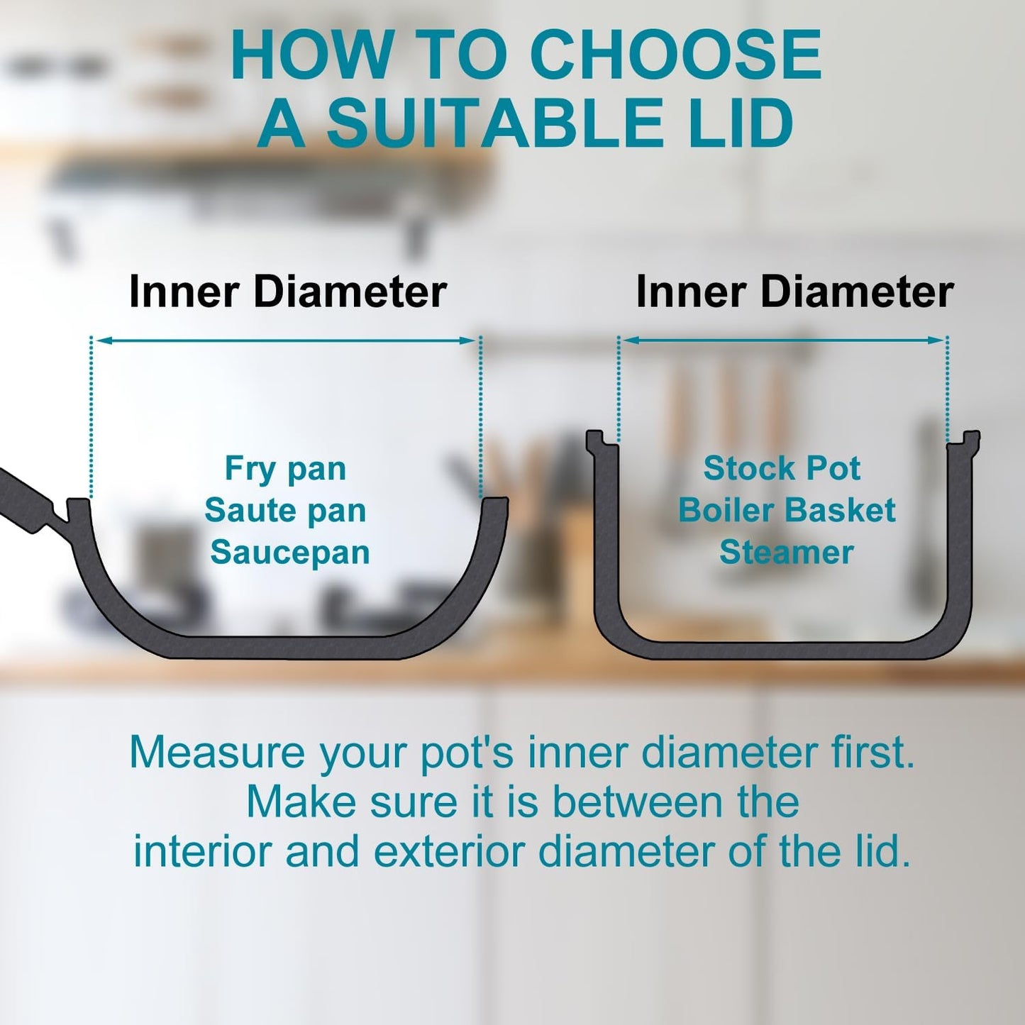 10.25 Inch Tempered Glass Lid for Lodge Skillets, Dutch Ovens & Pans - Universal Fit for 10-10.25 Inch Cookware - Oven & Dishwasher Safe up to 400°F - with Steam Vent & Ergonomic Handle