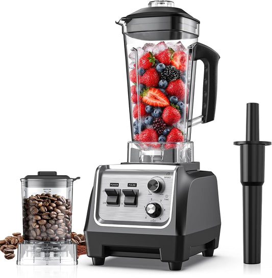 Blender for Smoothies with 1800 Watt Motor Powerful Countertop Blenders for Kitchen 70OZ Large Capacity Smoothie Blender and Grinder Combo for Ice Crush Frozen Drinks Puree