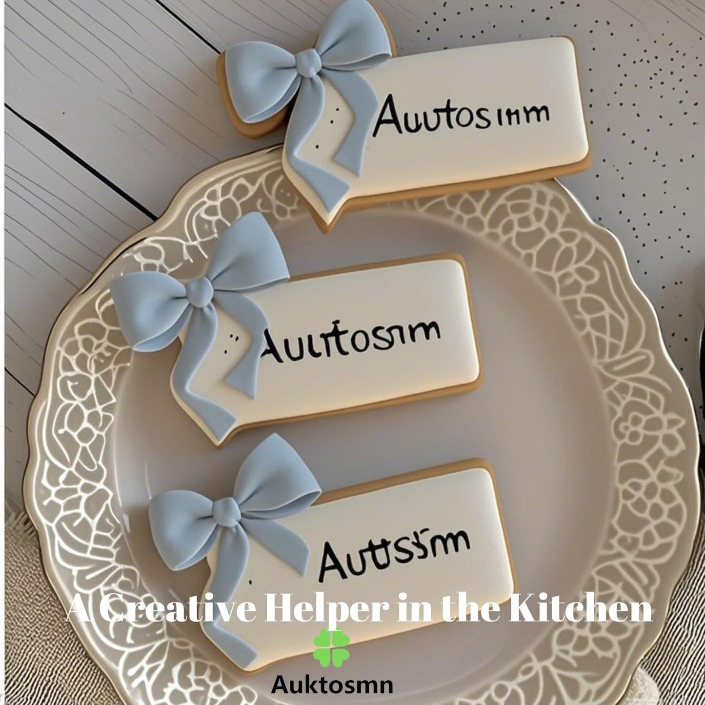 Rectangle Cookie Cutter Set with Bow- 4.2 Inch - Dishwasher Safe - Metal Plaque Cookie Cutter for Baking - Perfect for Baby Shower, Birthday, Wedding, Graduation, and Holiday Cookies