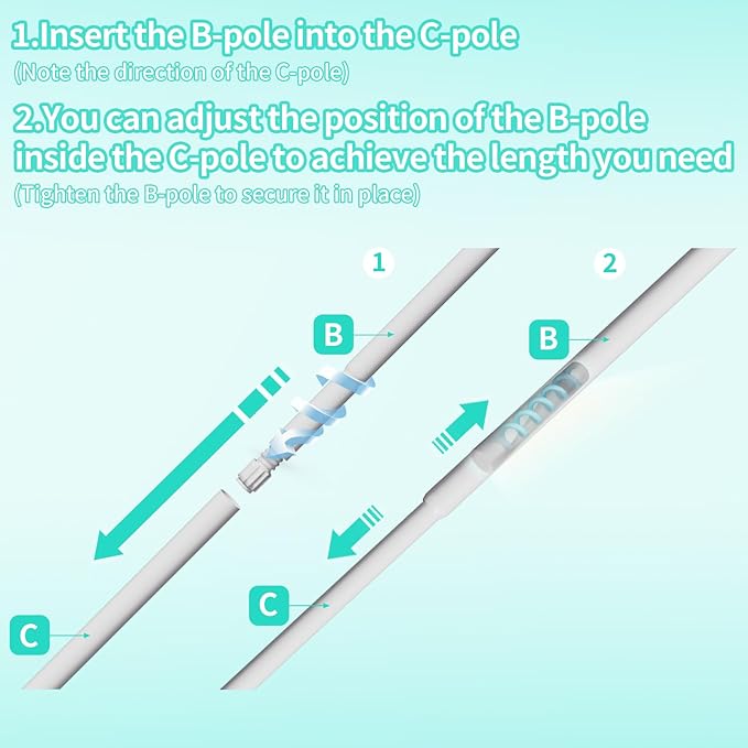 HapiRm Corner Shower Caddy Organizer - Shower Organizer Corner with Soap Holder, Toothbrush Holder and 4 Hooks, Rustproof Bathroom Shelf Tension Pole Available for 27.6 to 108.3 Inch - White