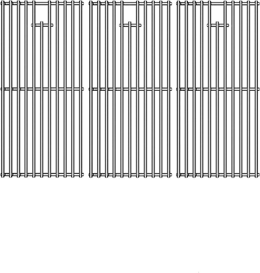 17/17.5/19.5 Inch Stainless Steel Grill Grates Replacement for Charbroil 463344116 463343015 Gas2coal 463340516 463370516