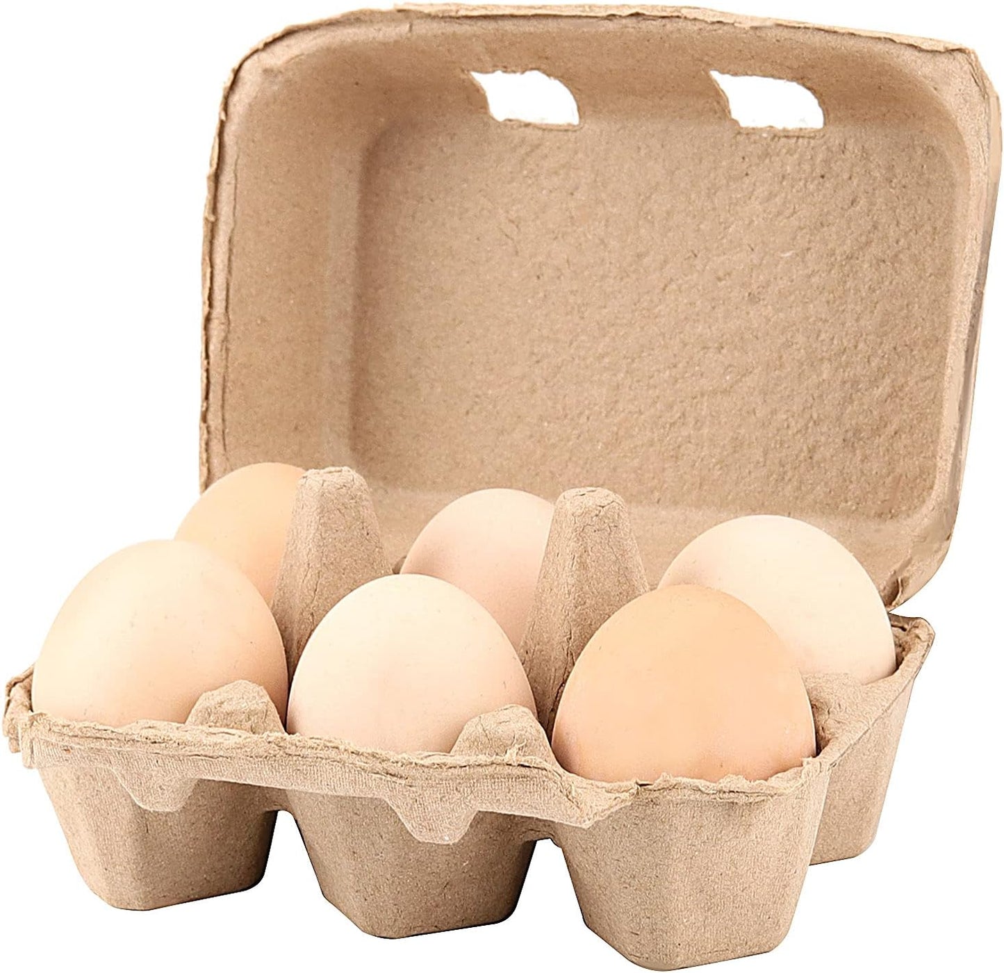 40 Pack 6 Count Egg Cartons, 6 Cell Pulp Fiber Egg Holders, Chicken Egg Holder Container Organizer