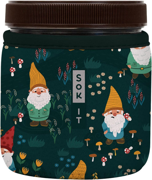 Sok It IceCreamSok Insulated Neoprene Cover (Rollin' with my Gnomies, Straight Ice Cream Pints)