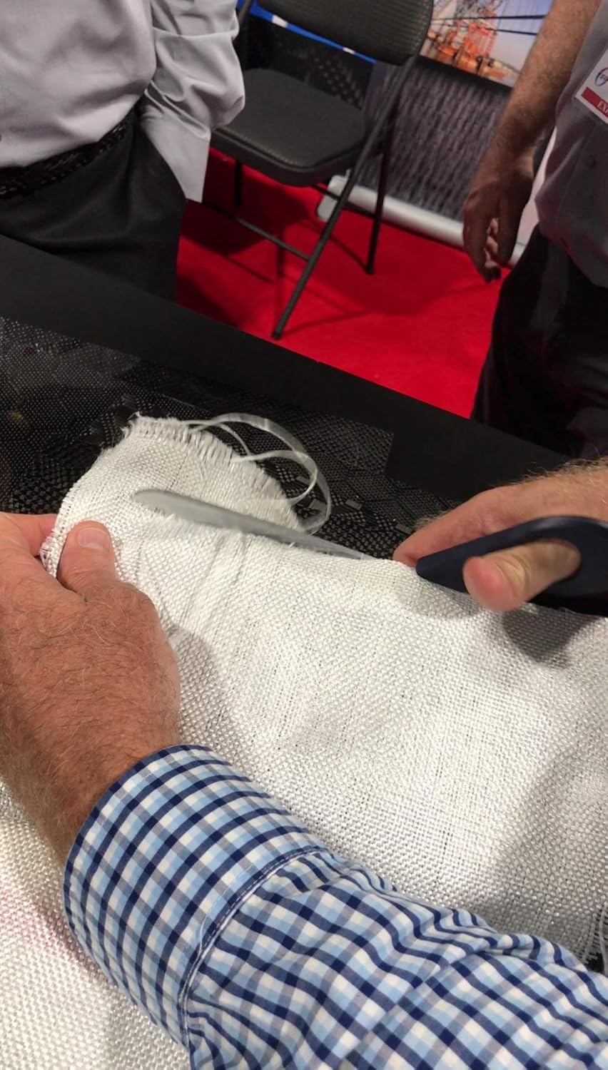 Ascend Tools 11 inch Carbon Steel Shears - Kevlar, Dyneema, Vectran, Spectra, Technora, Nomex, Innegra, Dacron, Fiberglass, Carbon Fiber, Breathers