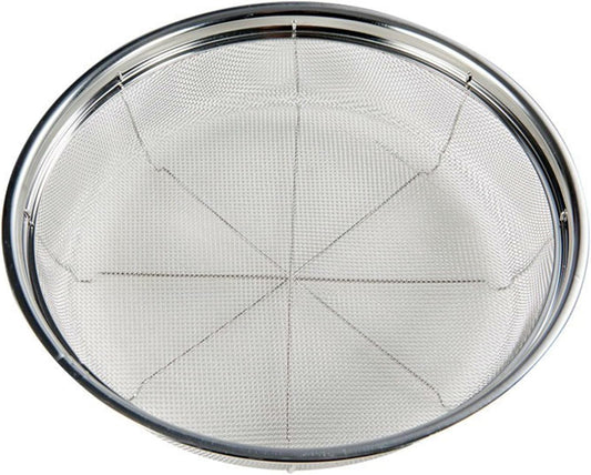 Fine Mesh Strainer for Kitchen, Stainless Steel Colander Bowl for Pasta, Rice, Fruit, Metal Net Baskets with Resting Base - Strain, Drain, Rinse （Diameter 7.48 inch）