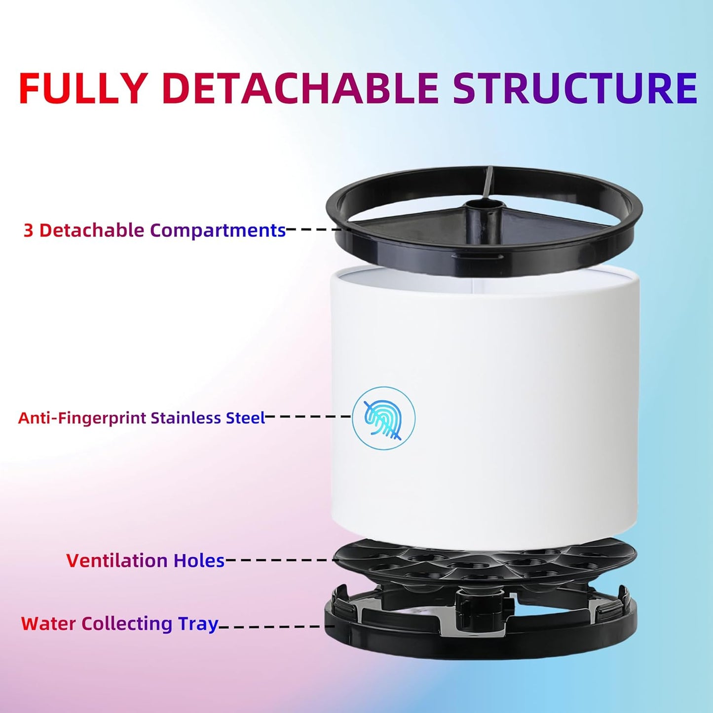 Utensil Holder,Kitchen Utensil Holder For Counter,Rotating Silverware Organizer Cooking Flatware Spoon Spatula Tool Cutlery Container Stainless Steel Caddy