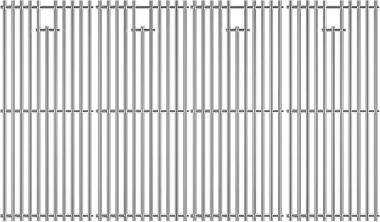 19 3/4" Stainless Steel Cooking Grates Replacement for Chargriller 2121, 2123, 2222, 2828, 3001, 3030, 3725, 4000, 5050, 5252