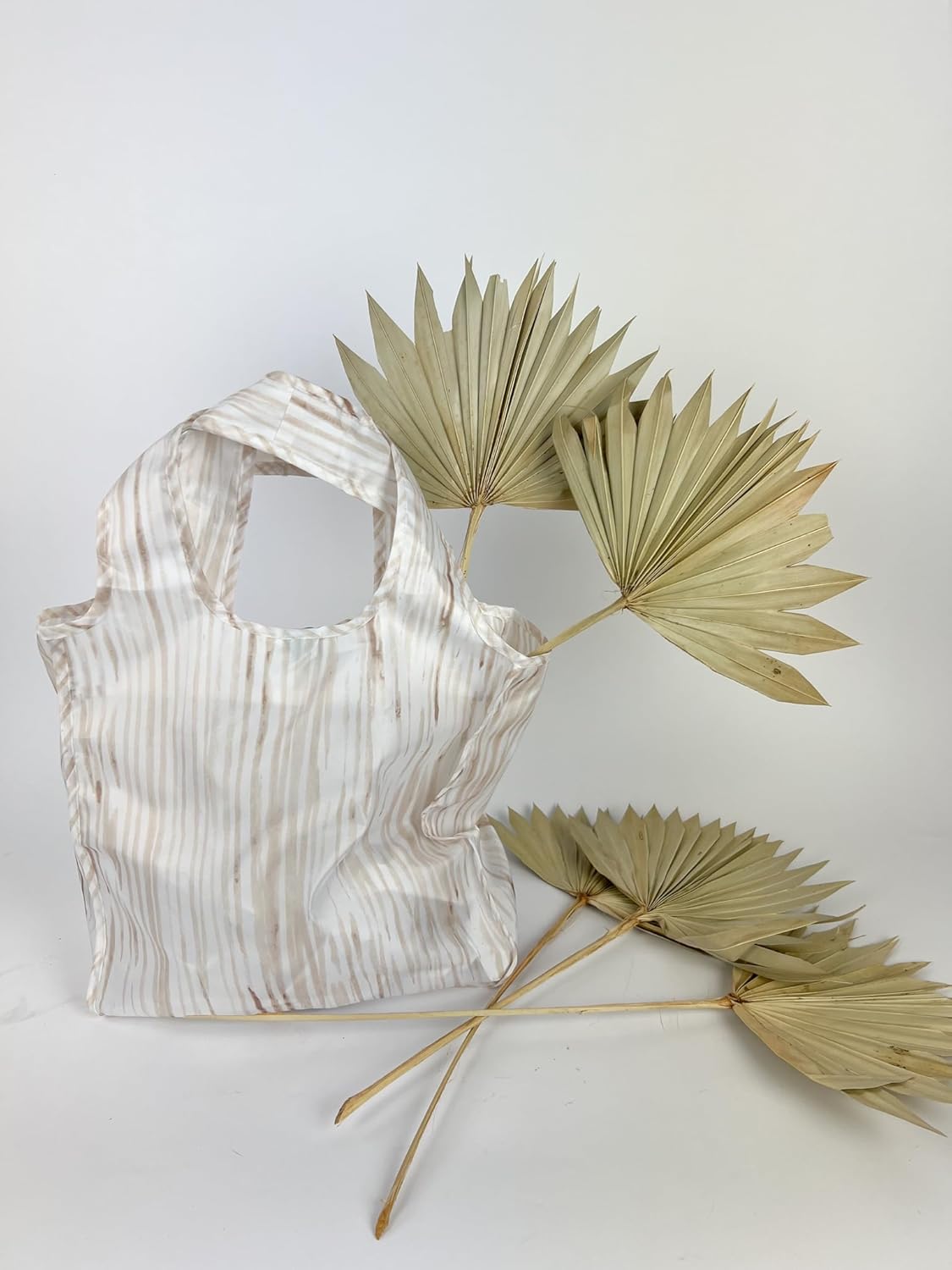 Reusable Grocery Bag - Stylish Shopping Bag for Groceries - Foldable Tote Bag - Medium Size