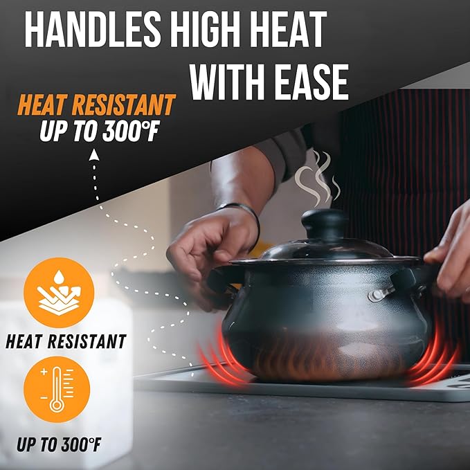 Stainless Steel Cutting Board Set – Double-Sided Hygienic Kitchen Board with Knife Sharpener, Scraper, Finger Guard – Dishwasher Safe, Non-Slip Edges, Multi-Function, Made in USA – 3-Piece Set