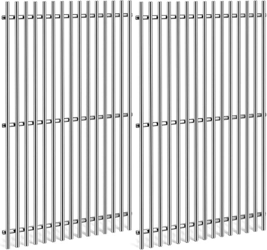 19.5" Stainless Steel Cooking Grates for Weber Genesis 300 Series, Weber Genesis Grill Parts for Genesis E310 E320 E330 S310 S320 S330, Replacement Parts for Weber 7528/7524