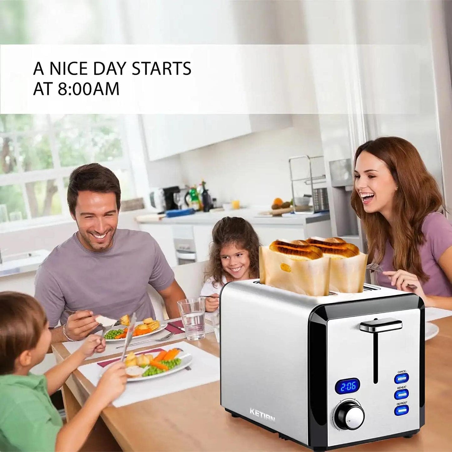 12 Pack Toaster Bags Nonstick Reusable Easy to Clean for Grilled Cheese Sandwiches Toast Bread Snacks (12)