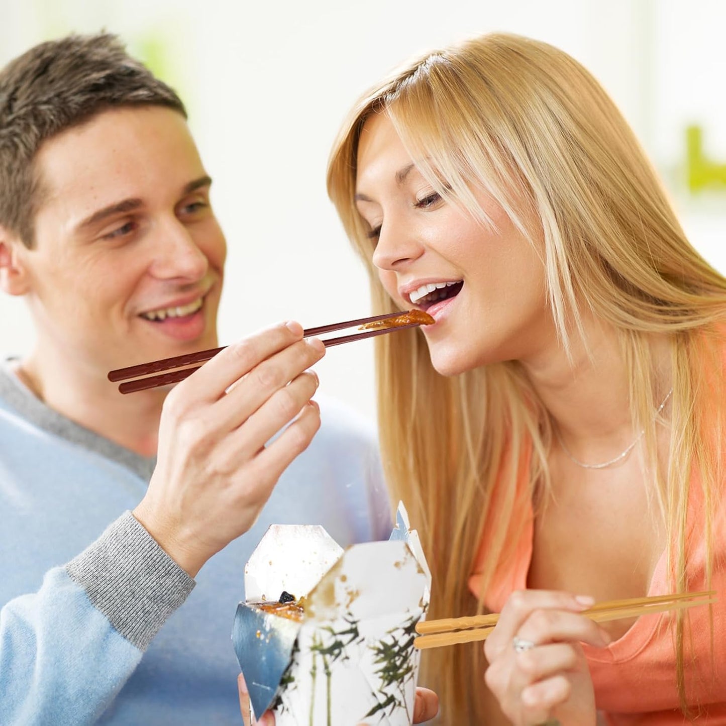 5 Pairs Japanese Minimalist Reusable Chopsticks, 8.8 Inch Non-Slip Natural Wood Set - Ideal for Sushi, Noodles, Rice | Chopsticks Gift Set for Asian Cuisine Lovers