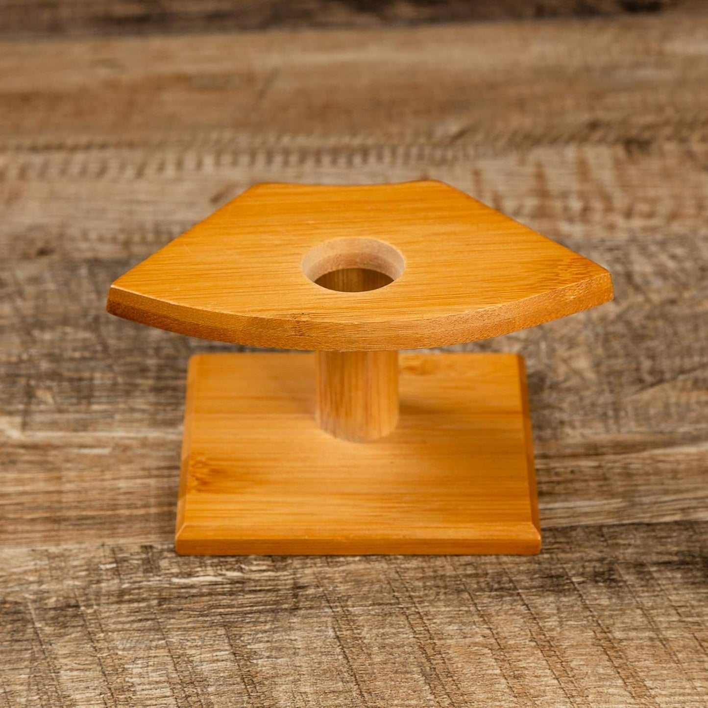 Japanese Style Temaki Sushi Roll Holder Ice Cream Cone Holder With 1-5 Compartments Holes, Kitchen Dining Decor Display Stand, Restaurant Supply Serveware (1 Hole)