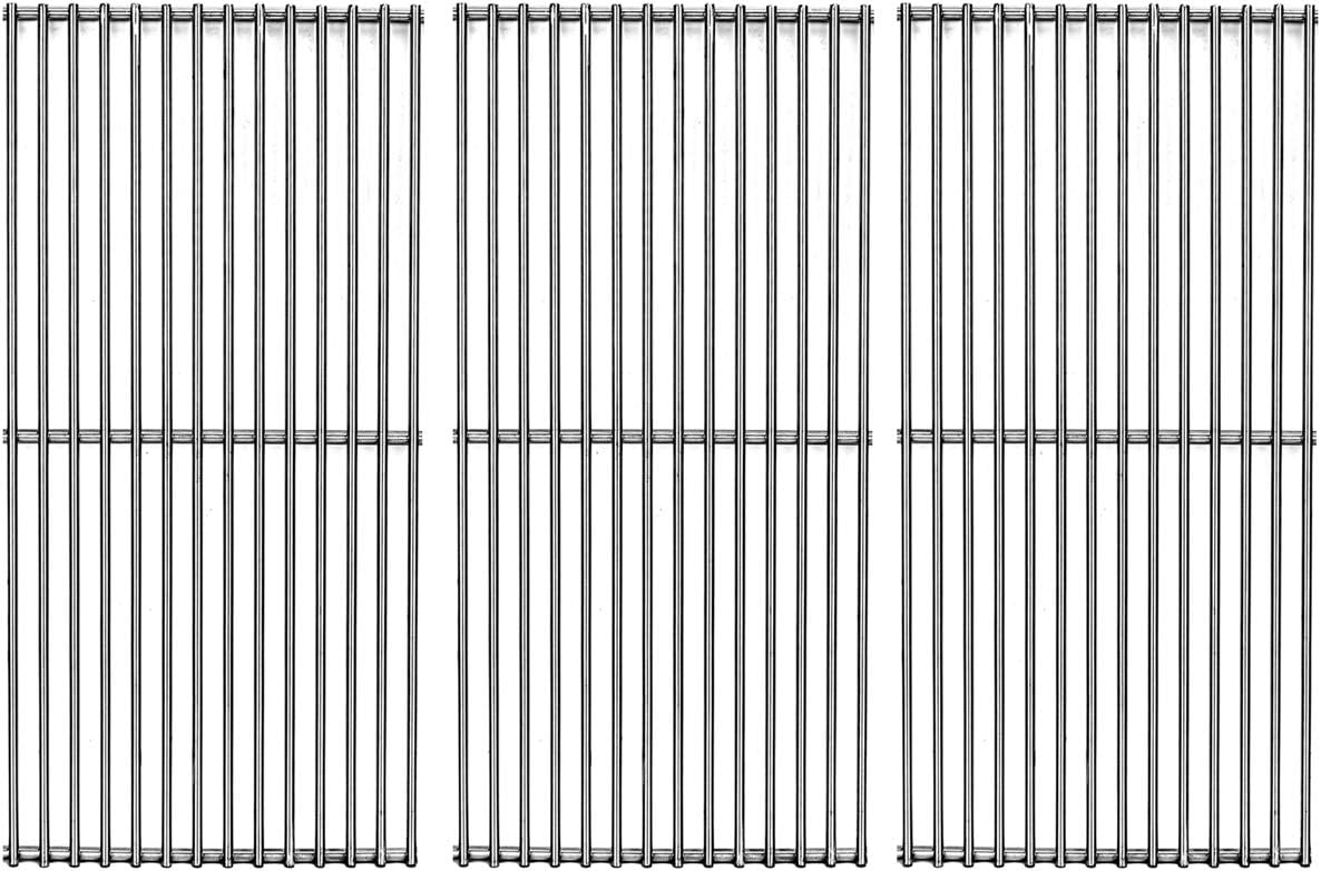 S591SC (3-Pack) 19 1/4" Stainless Steel Wire Cooking Grid Grates Replacement for Brinkmann, Charmglow and Jenn Air 720-0337,720-0512,Kirkland 720-0193 720-0432,720-0025, 720-0108