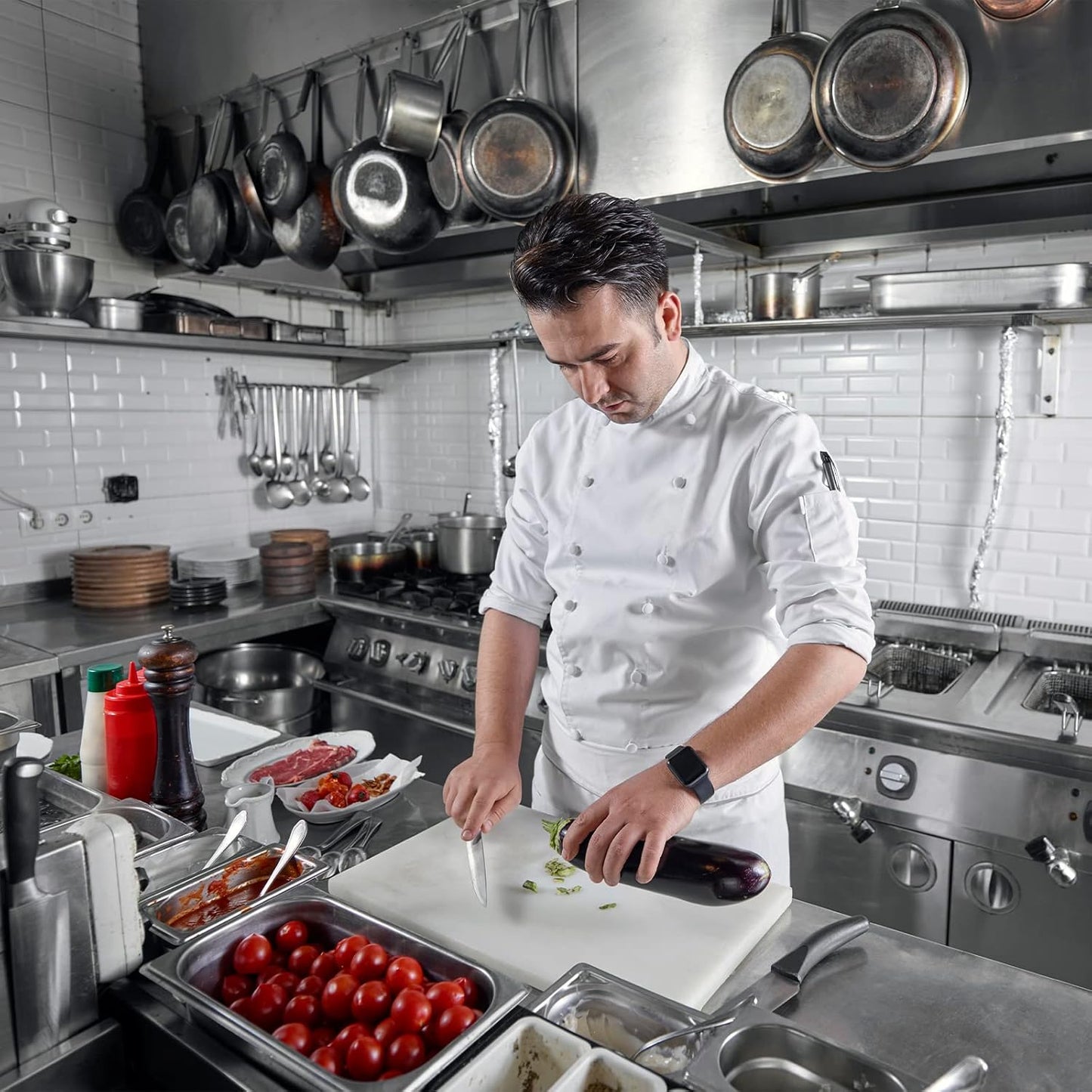 Profeeshaw NSF Stainless Steel Shelf 12” x 72”, 345 lb Commercial Shelves Wall Mounted Metal Shelving with Backsplash and 2 Brackets for Restaurant, Bar, Utility Room, Kitchen and Garage