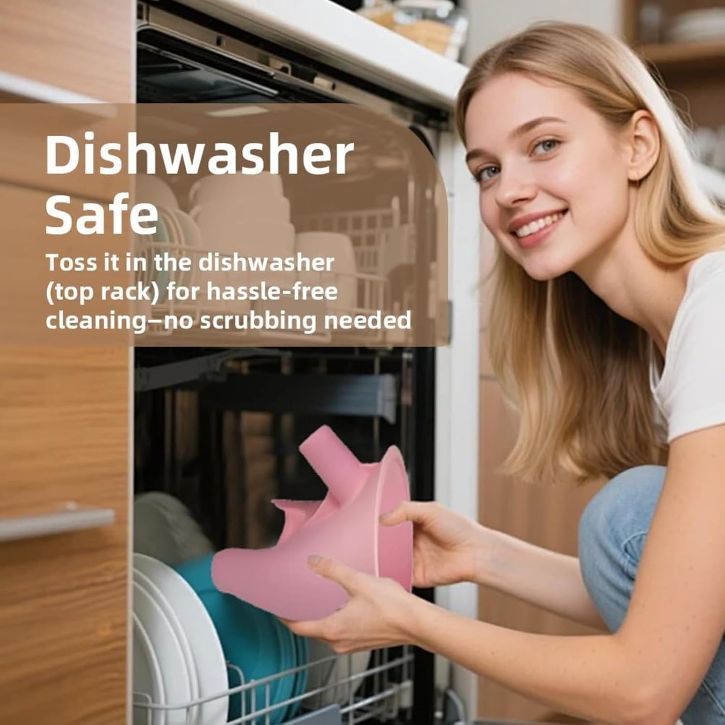 Flour Funnel for Kitchen Aid Mixer – Stand Mixer Attachment for KSM150 5-Quart Tilt-Head, Easy-Pour No-Mess Baking Tool, Fits Flour, Sugar & Egg Liquid, (Black)