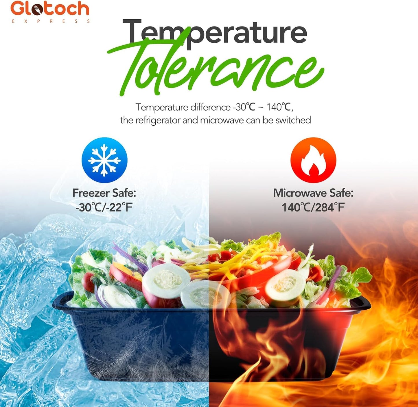 Meal Prep Containers 28oz, 50 Pack (100-Piece) Reusable Food Storage Containers with Lids Microwave, Freezer, Dishwasher Safe - Leakproof & BPA Free Durable Plastic Bento Box for Adult