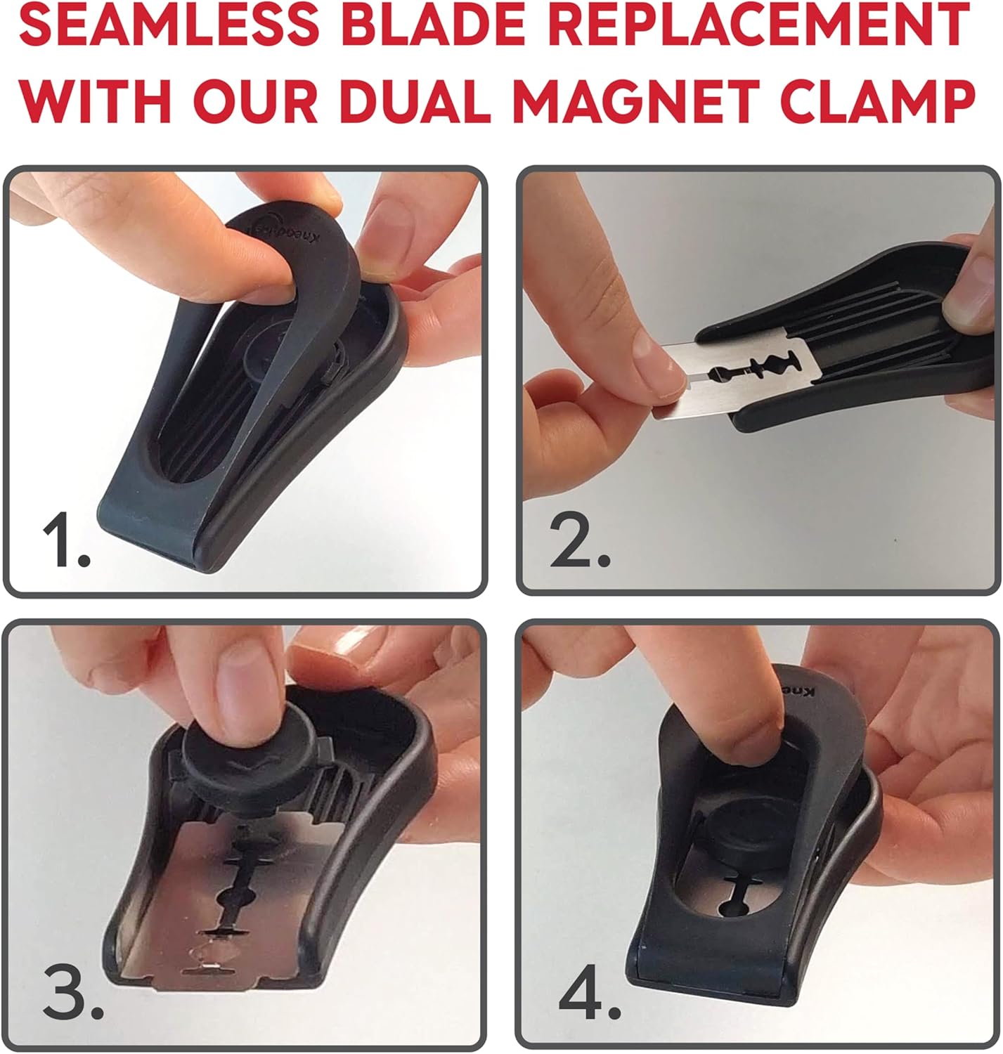 Upgraded Magnetic Bread Lame, Professional Dough Scoring Tool with Extractable Blade, Sourdough Bread Tool for Baking, Includes Scoring Pattern Booklet & 5 Replaceable Razor Blades