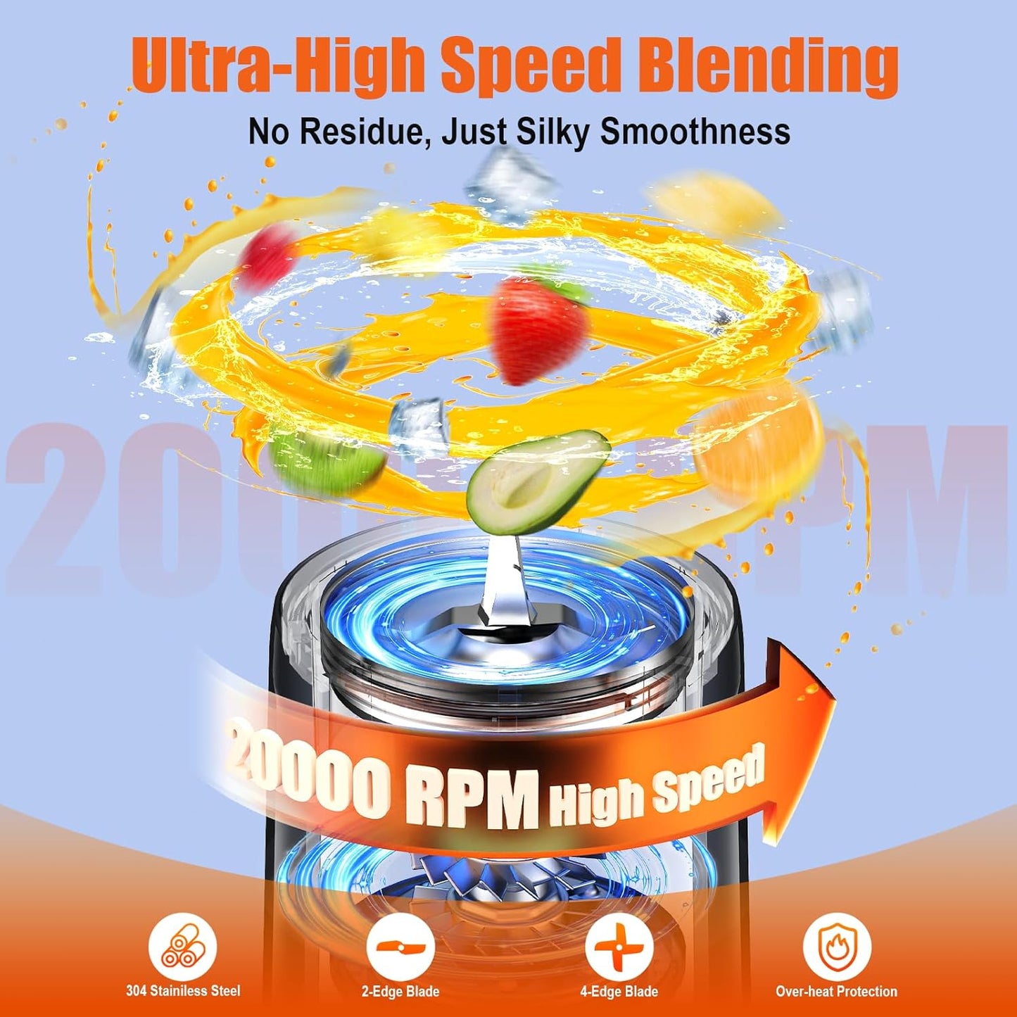 Smoothie Blender, Personal Blender for Shakes and Smoothies,12Pcs Coffee Grinder and Countertop Blenders Combo for Kitchen, Portable Smoothie Blenders with 10oz/17oz x2/23oz Cups (BLACK) (black2)