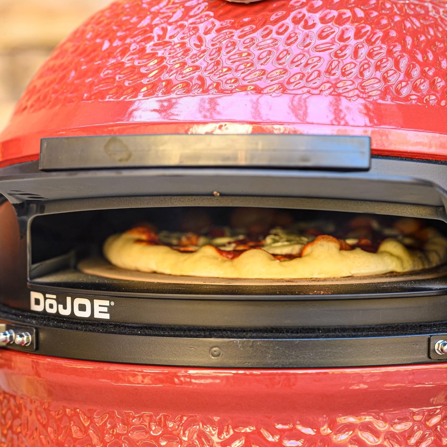 Kamado Joe Classic Joe DoJoe Pizza Oven + Pizza Stone Bundle