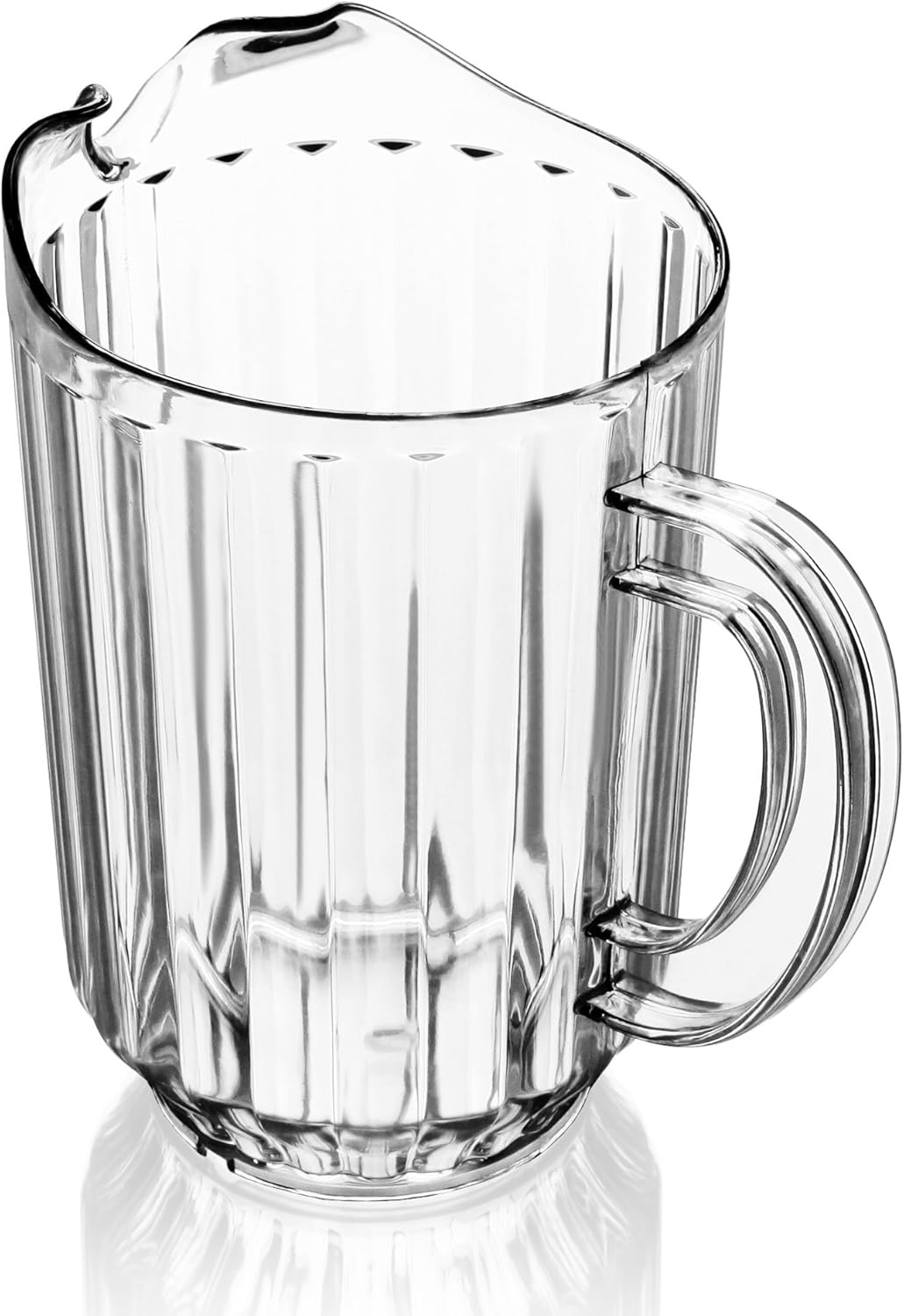 New Star Foodservice 46106 Resturant-Grade Polycarbonate Plastic Water Pitcher, 60 oz, Clear