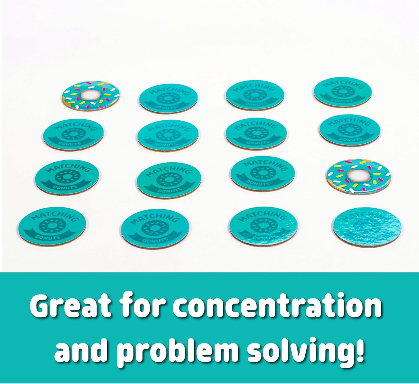 Chuckle & Roar Matching Game Donut Edition