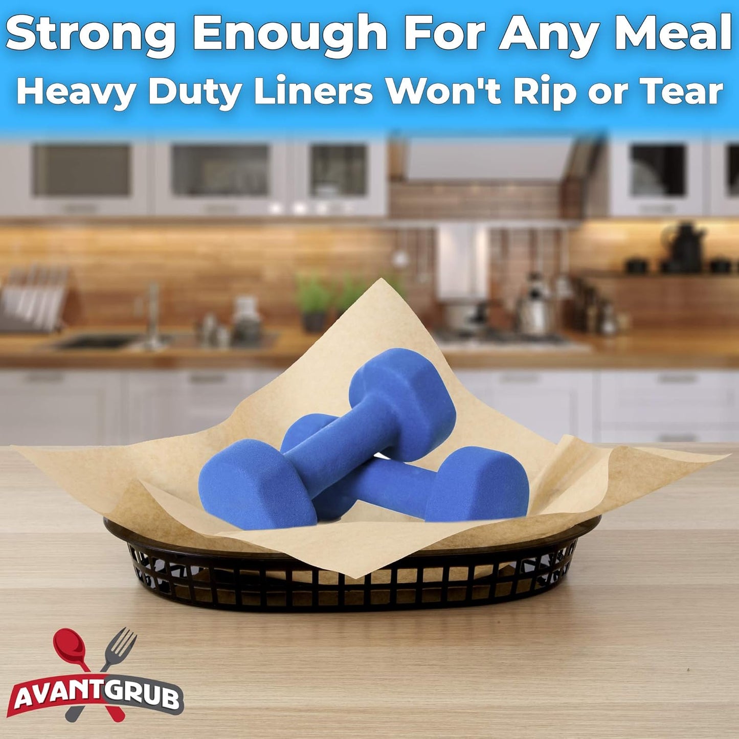 Eco Friendly, Grease Proof 12" x 12" Deli Wrap 500 Pk. Best Kraft Food Wrapping Paper Sheets for Picnic, Festival, Fair or BBQ. Perfect Liner for Tray, Basket or Boat. Quality Bulk Restaurant Supply